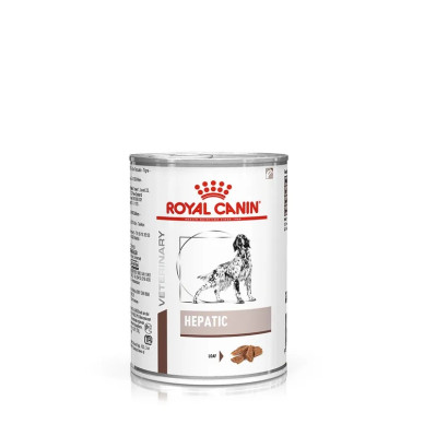 Royal Canin Veterinary Hepatic Dog Mousse – Hrană Umedă Dietetică pentru Câini cu Afecțiuni Hepatice, 420 g